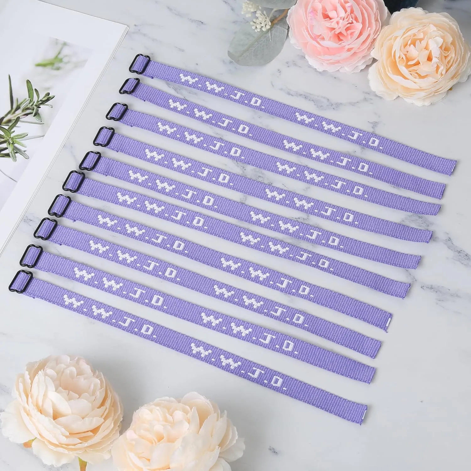 10PCS WWJD Christian Bracelet Pack for Women Men, Christian Gifts Wristbands, WWJD Bracelets - What Would Jesus Do Bracelet