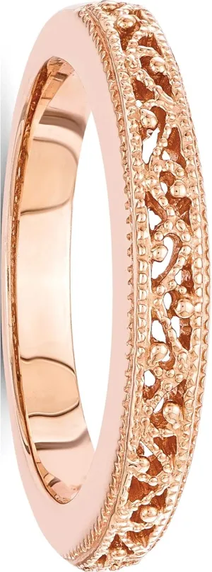 14K Rose Gold Band - Jewelry By Sweet Pea