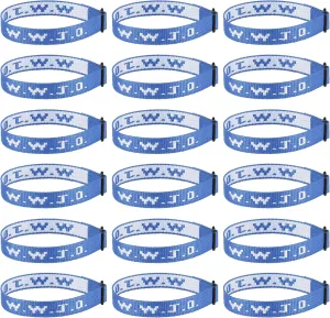 18PCS WWJD Christian Bracelet Pack for Women Men, Jesus Gifts Wristbands, WWJD Bracelets - What Would Jesus Do Bracelet