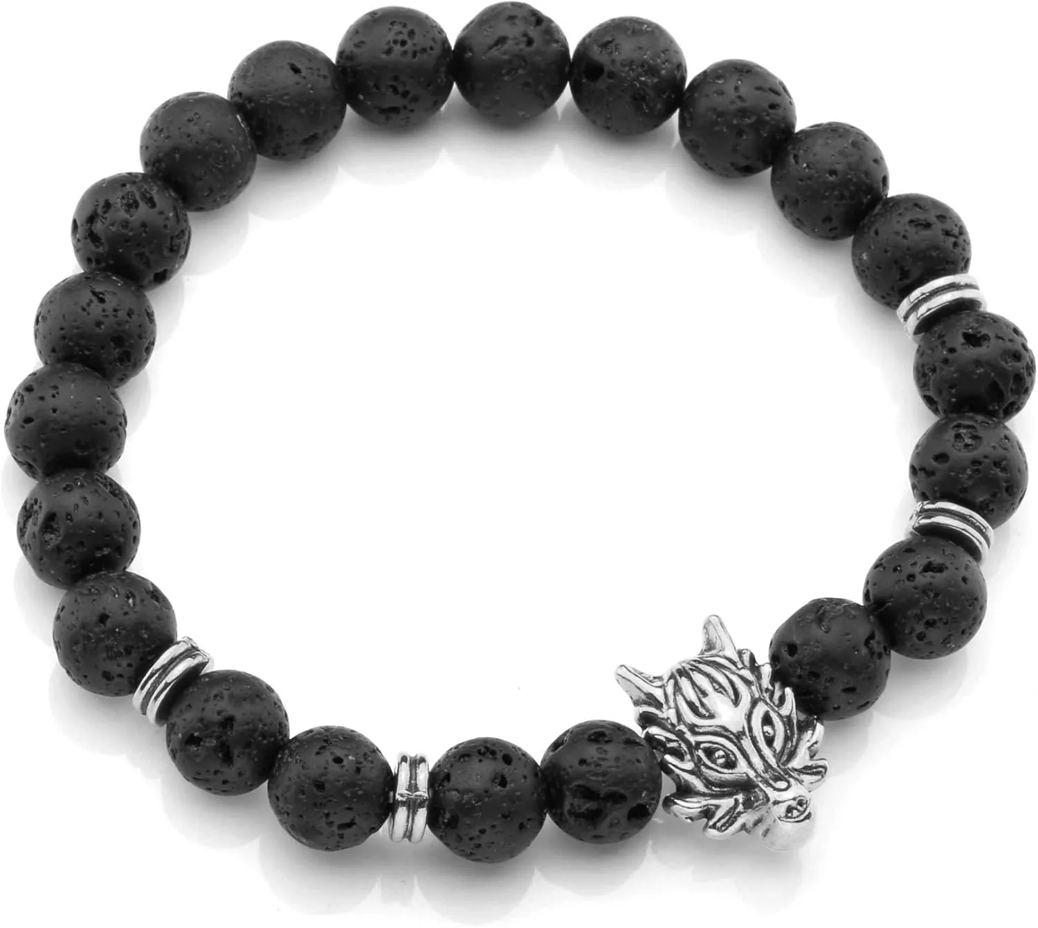 4-10 Pcs Leather Bracelets Set for Women Men Braided Wooden Beads Wrap Cuff Cord Adjustable