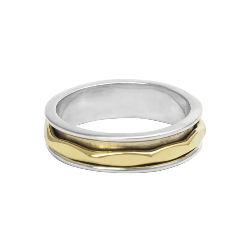 925 Sterling Silver Spinner Ring for Women, Worry Ring, Meditation Ring, Thumb Ring, Fidget Ring, Handmade Ring, Promise Rings, Spin Ring Size US 9 Gift For Her