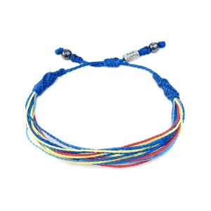 Autism Awareness Bracelet for Men Women and Kids in Autism Ribbon Colors by RUMI SUMAQ Handmade Cause Jewelry