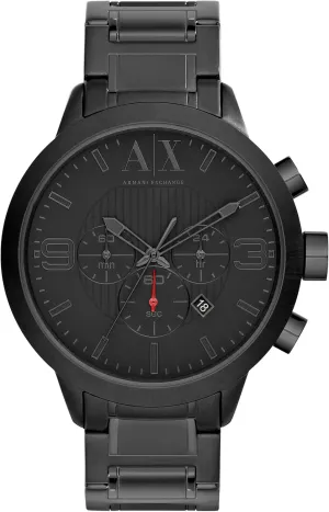 A|X Armani Exchange Chronograph Watch for Men with Stainless Steel, Silicone or Leather Band