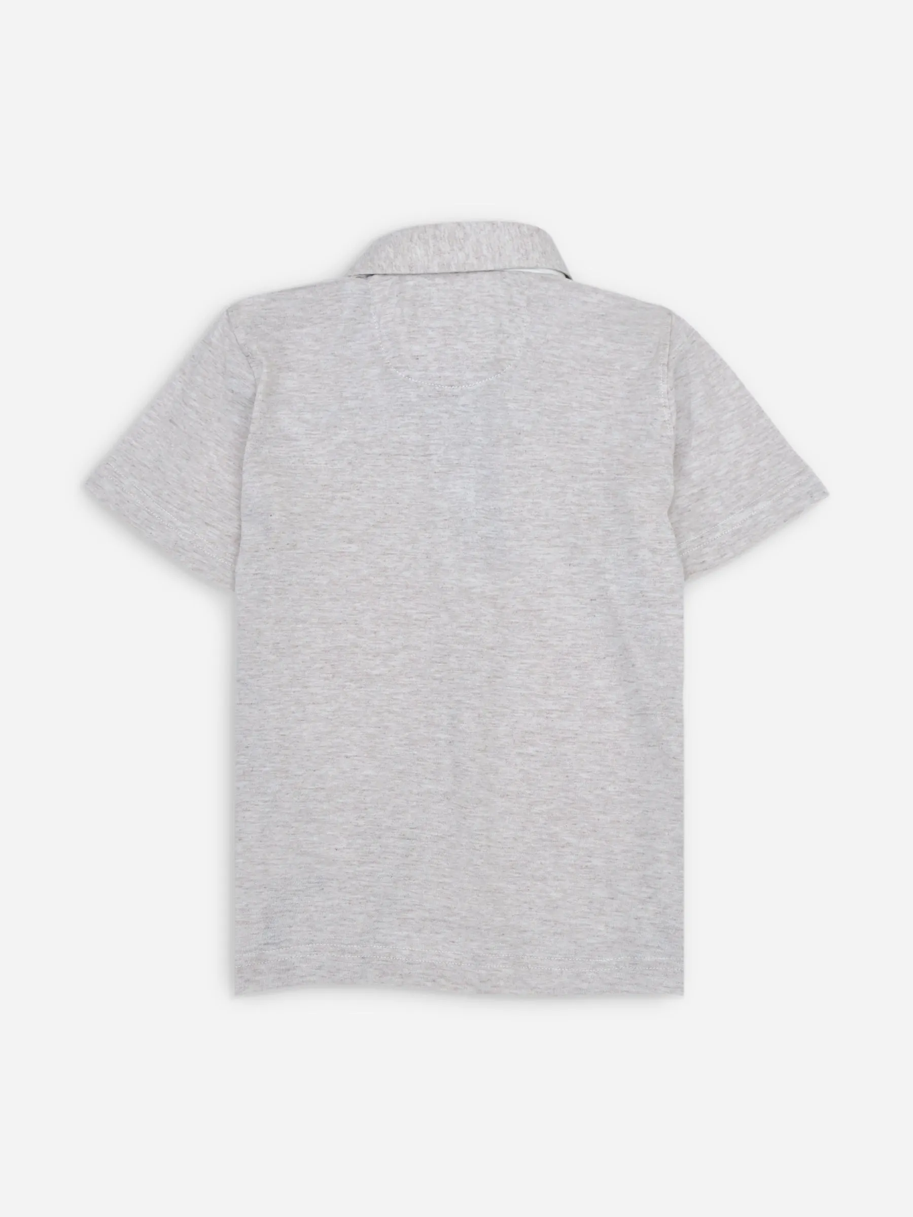 Beige Casual Polo
