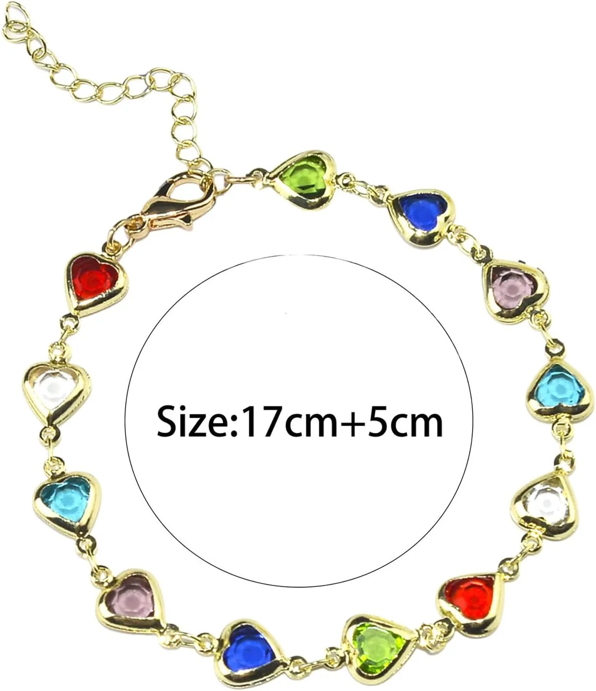 Bracelets for Girls 8-10 925 Sterling Silver Charm Link, Birthday Anniversary Jewelry Gifts for Wife Girlfriend Mother