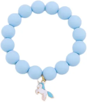Caiyao Colorful Beaded Bracelet for Girls Rainbow Sunflower Heart Meteor Kylin Pendant Bracelet Cute Cartoon Charm Bracelet