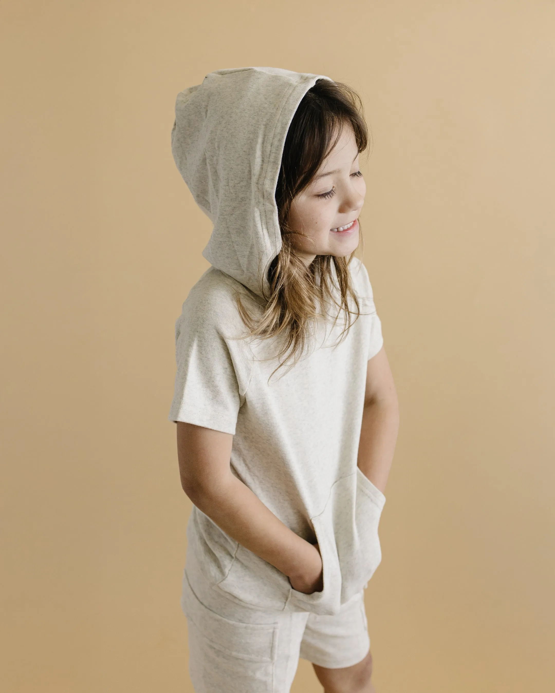Cargo Shorts Set | Oatmeal