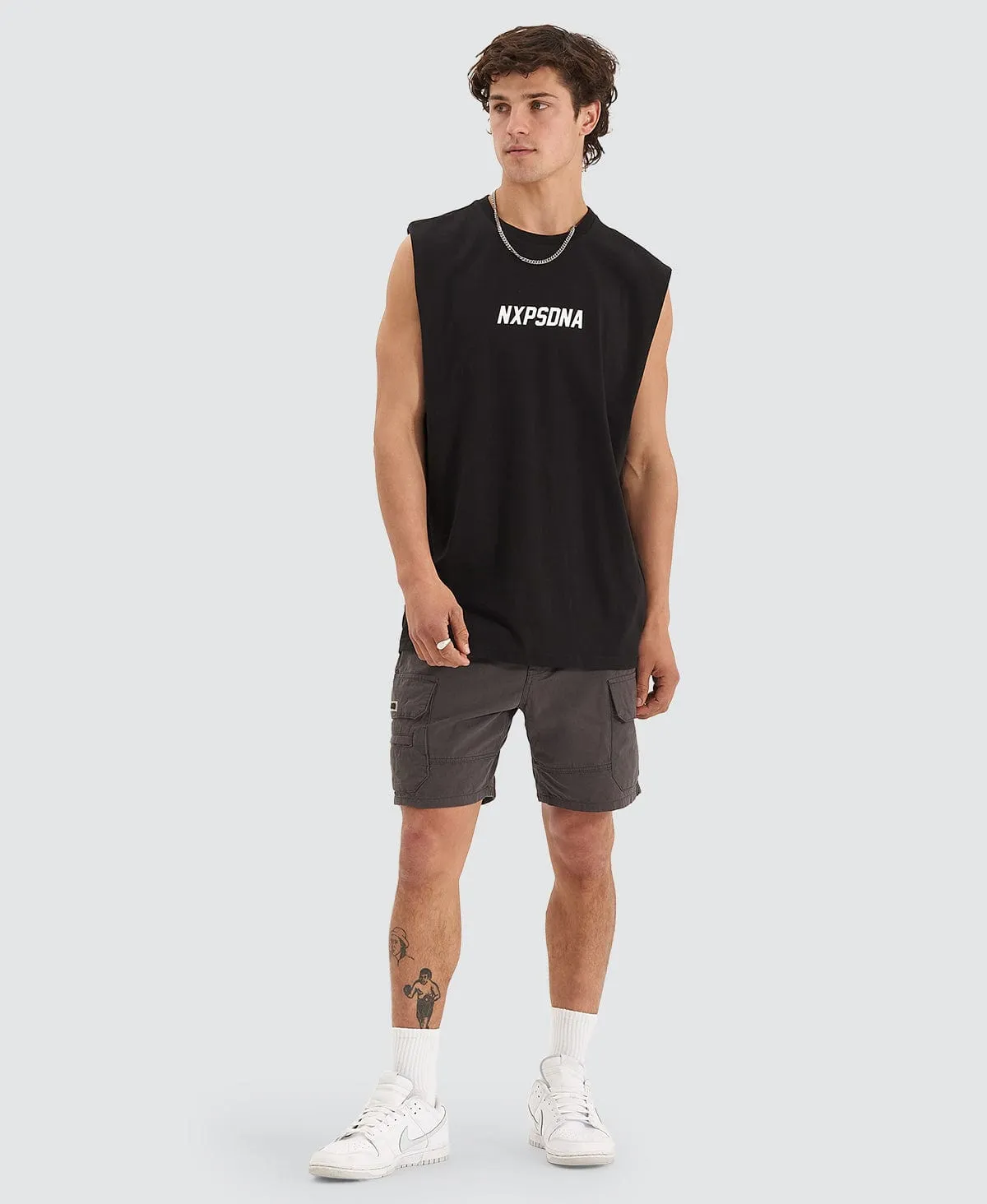 Cautionary Muscle Jet Black