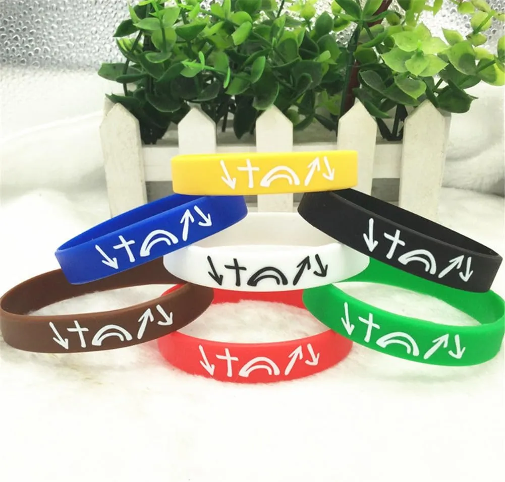 Christian Inspirational Witness Bracelet for Men Women,Colorful Silicone Wristbands He Came He Died He Arose He Ascended He's Coming Back Gift Jesus Christ Bracelet Reminder Jewelry