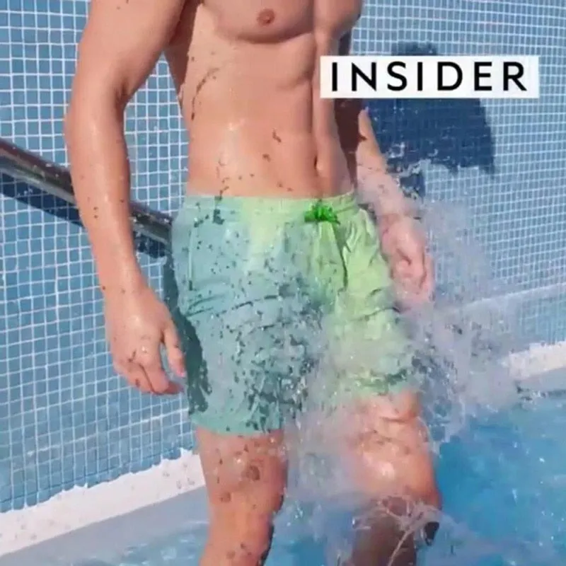Color-changing Beach Shorts Men