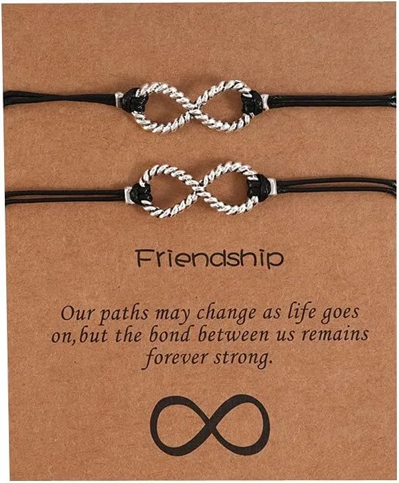 COLORFUL BLING Graduation Gifts Compass Heart Star Friendship Bracelet Class of 2021 College Graduation Presents for Classmates Bestie Sister bro