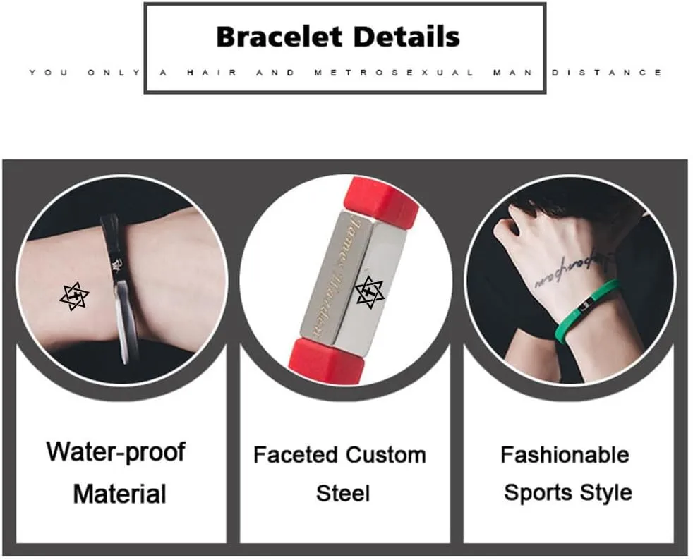 Cross Star of David Bracelet for Men Women,Christian Jewish Messianic Star of David Bracelets Sports Silicone Wristbands Christ Cross Religious Jewelry for Teens & Adults