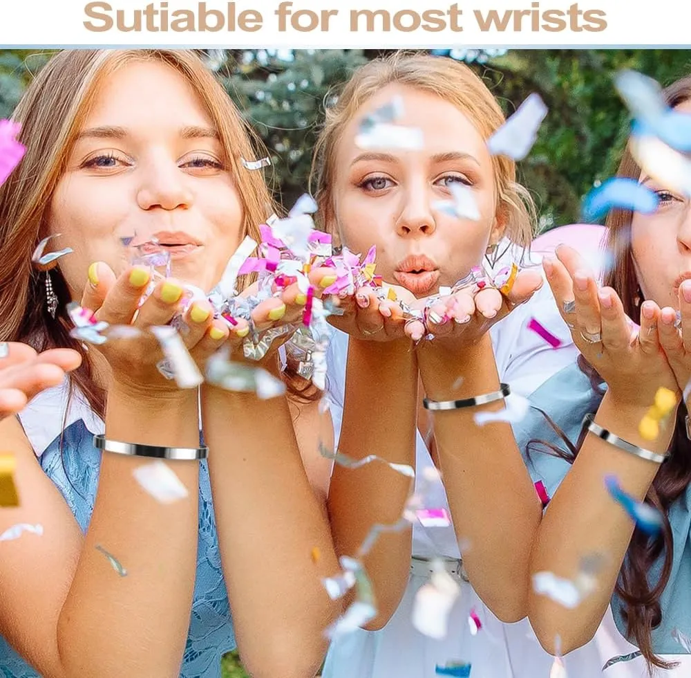 Cuff Bracelets for Women Inspirational Gifts for Women Graduation Gifts for Her Birthday Gifts Women Friend Gifts for Girls