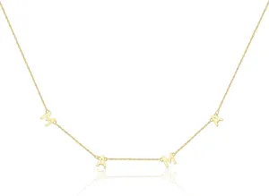 Dainty MAMA Necklace for Women 14K Gold Plated Necklace Gold Silver Letter Pendent Gifts for New Mom Mother's day Gifts Jewelry