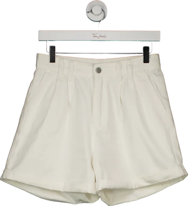 Dazy White High-Waisted Shorts UK L