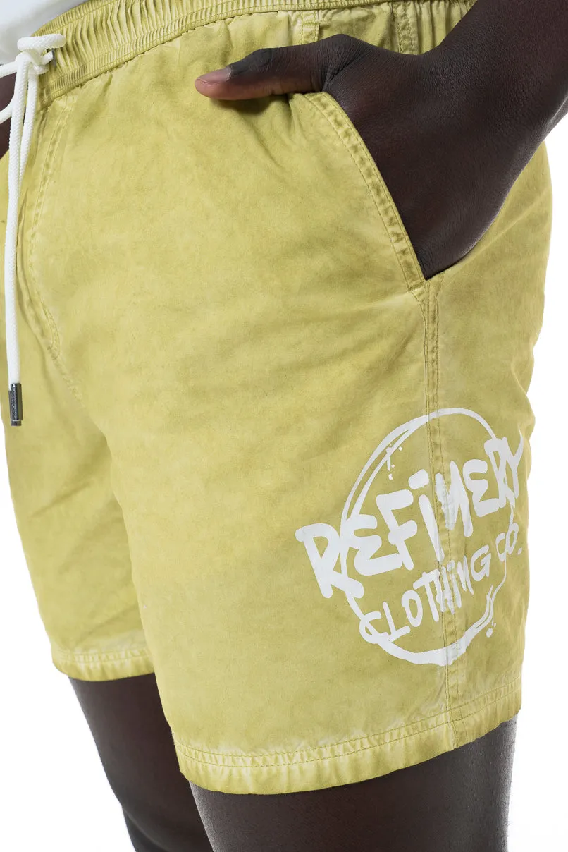 Dirty Dye Pool Shorts _ 151763 _ Green
