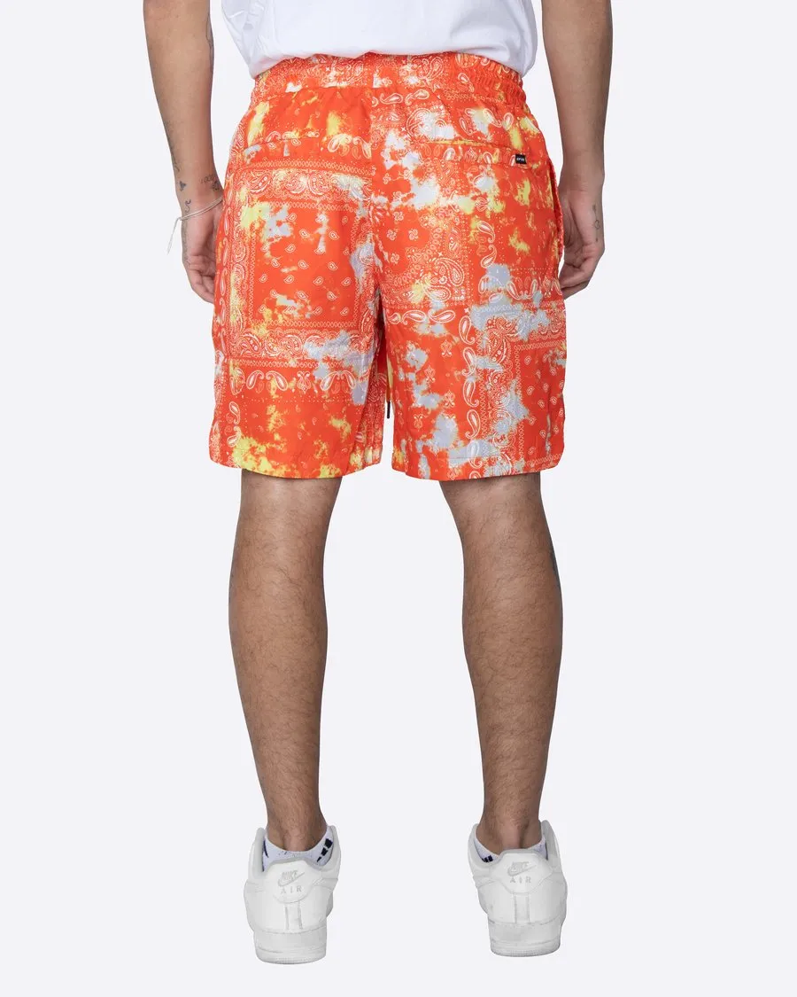 EPTM: TIE DYE BANDANA SHORTS