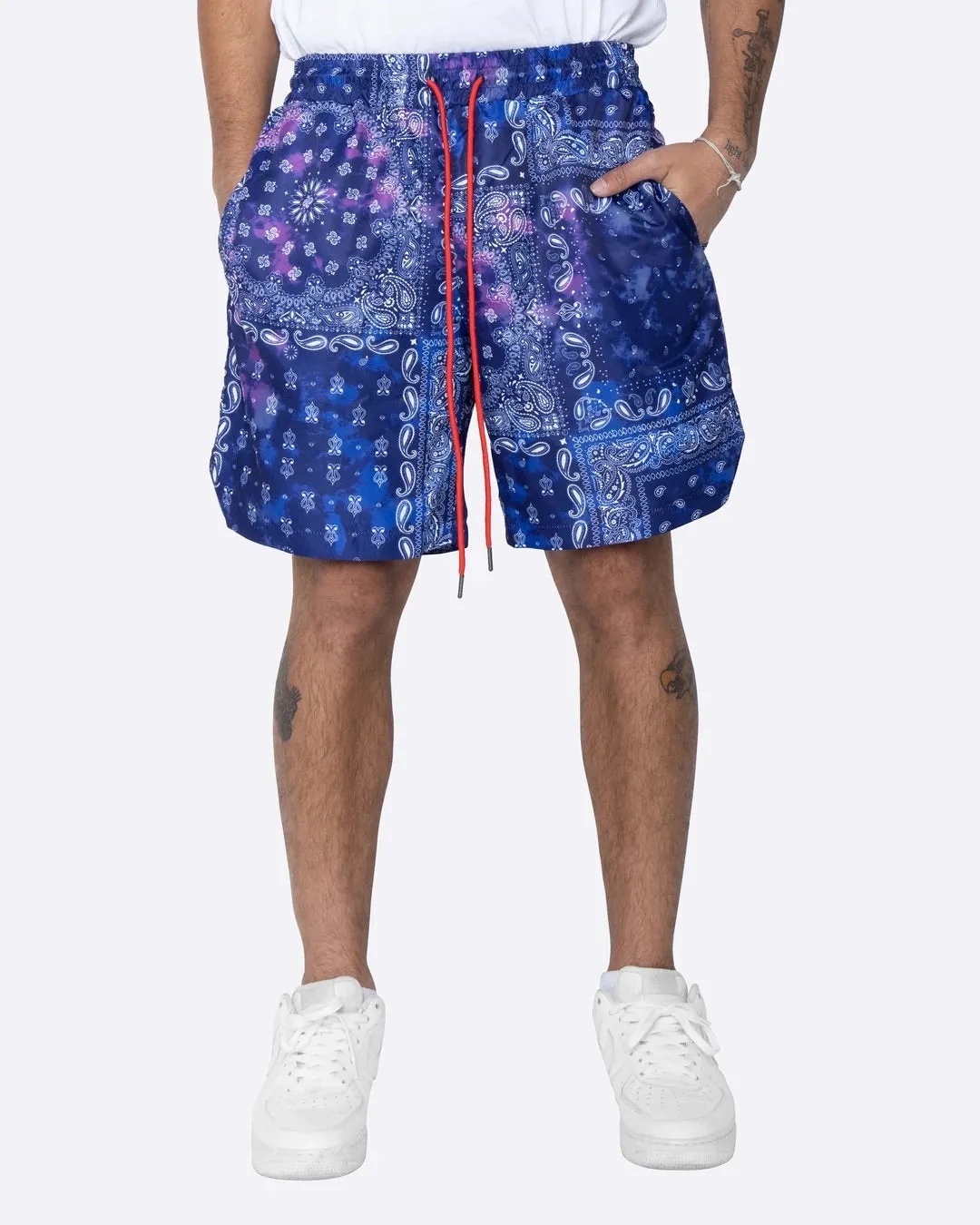 EPTM: TIE DYE BANDANA SHORTS