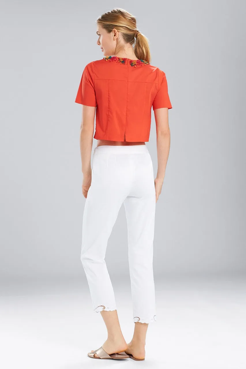 Essential Pants With Embroidery