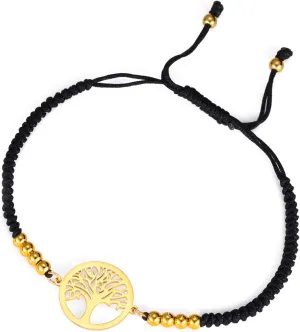 EUEAVAN Adjustable Tree of life Bracelet Family Tree Bracelet Handmade Braided Bead Bracelet Lucky Charm Yoga Cremation Jewelry Friendship Gift for Women Men
