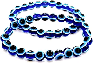 Evil Eye Bracelet Blue Beads Bracelet Turkish Lucky For Protection And Blessing Bracelet Christmas New Year Gifts For Women