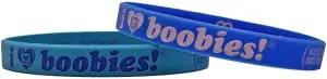 Keep A Breast The i love boobies! Blue Dream Bracelet Pack