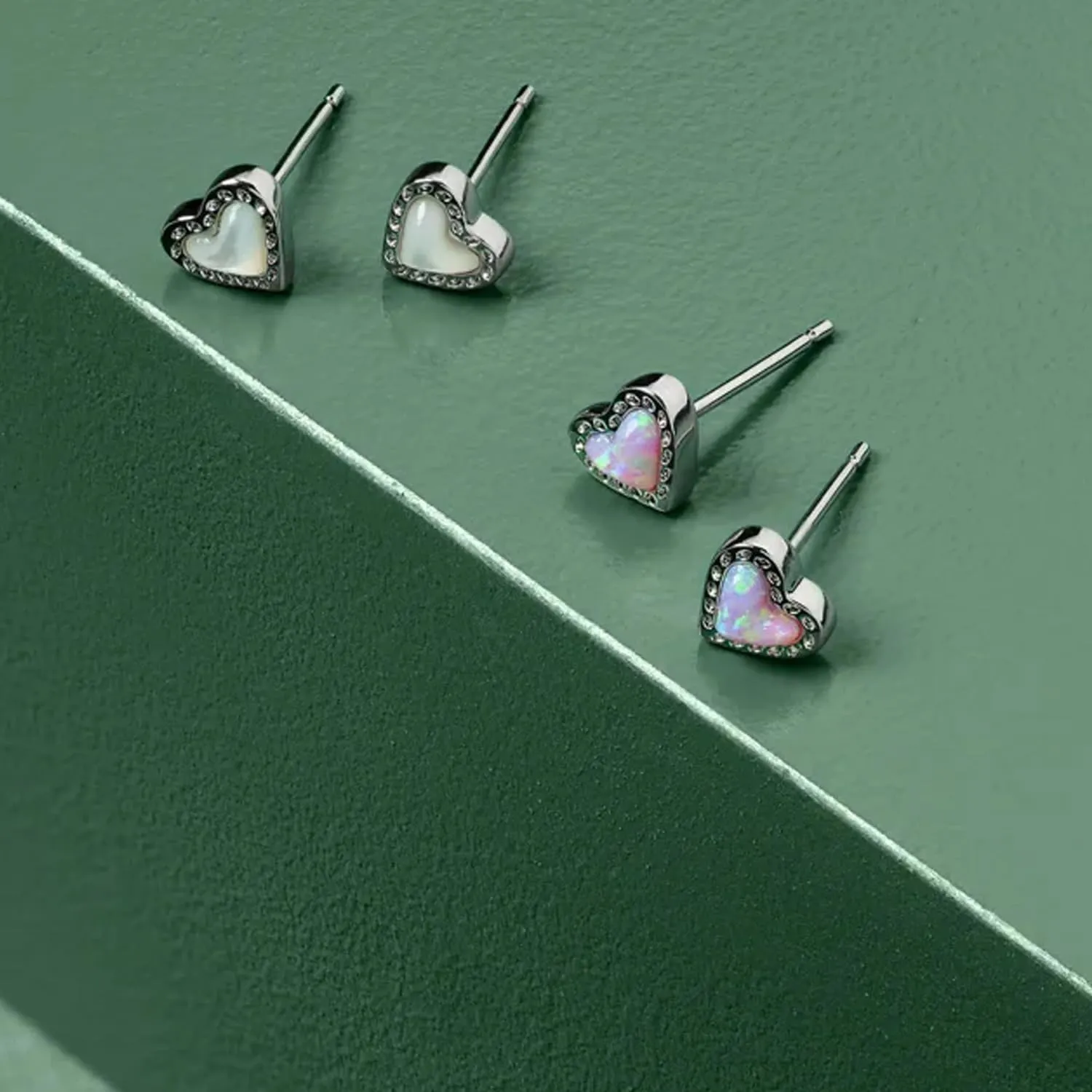Kendra Scott Mini Ari Heart Stud Earring, Fashion Jewelry for Women