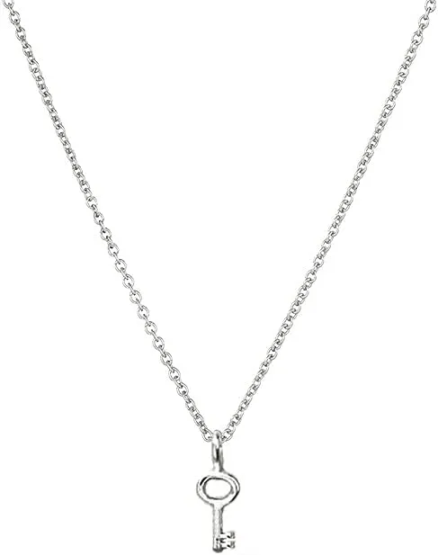 LANG XUAN Message Card Compass Pendant Necklace Friendship Sun Good Luck Elephant Starfish Pendant Chain Necklace with Gift Card