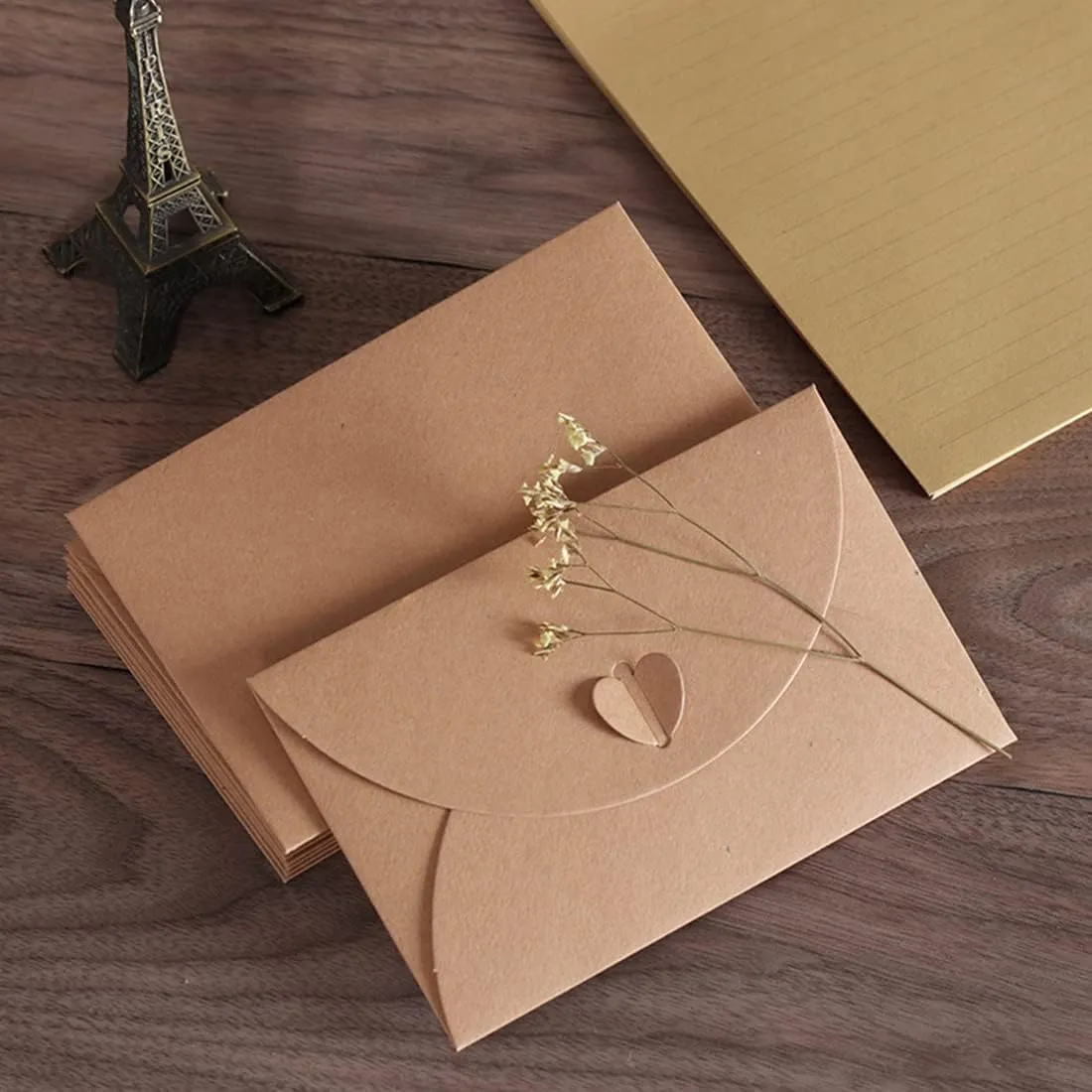 LANG XUAN Message Card Compass Pendant Necklace Friendship Sun Good Luck Elephant Starfish Pendant Chain Necklace with Gift Card