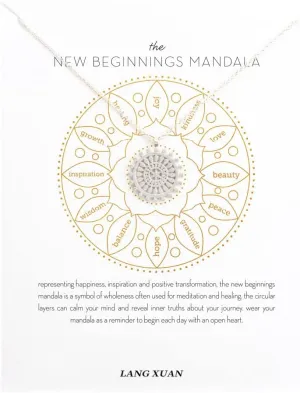 LANG XUAN Message Card Sunshine Key Compass Pendant Necklace Friendship Sun Good Luck Elephant Pendant Chain Necklace for Women Gift