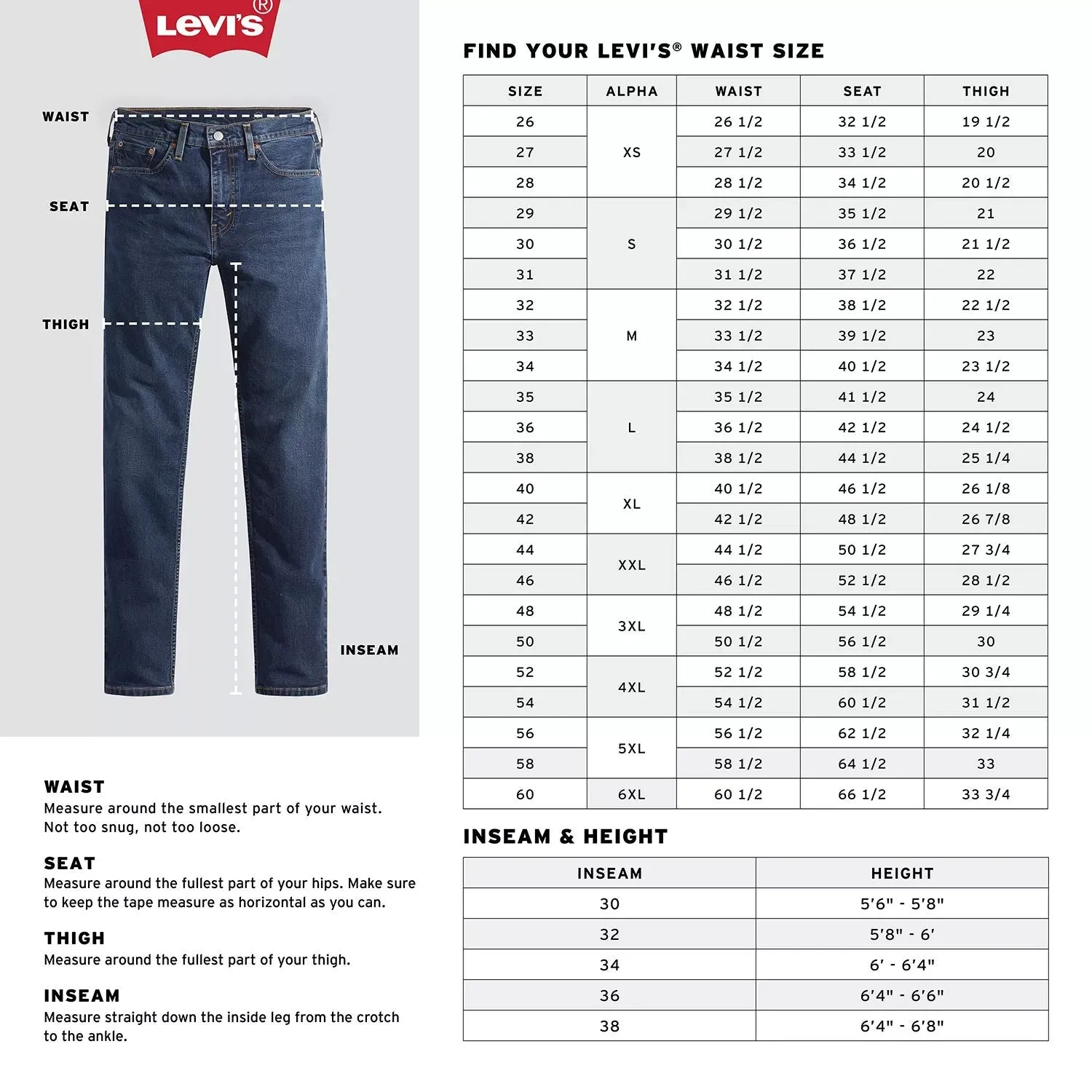 Levi's 469 Men's Relaxed Denim Shorts