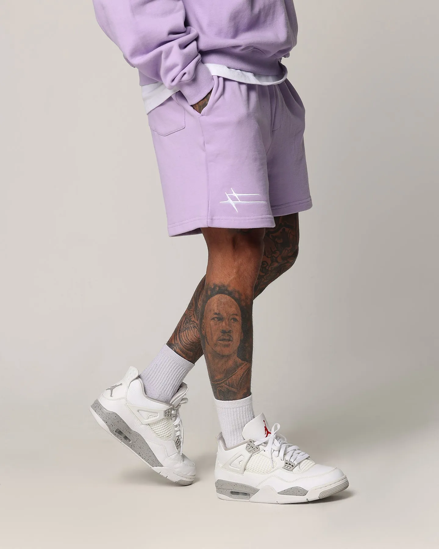 Loiter Essential Spire Shorts Lilac