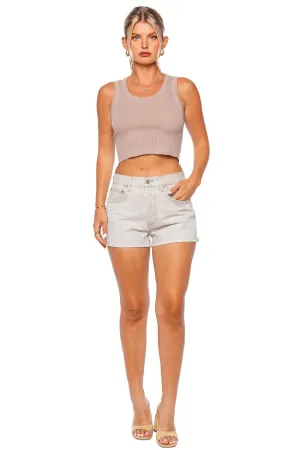 Marlow Comet Cut Off Denim Short