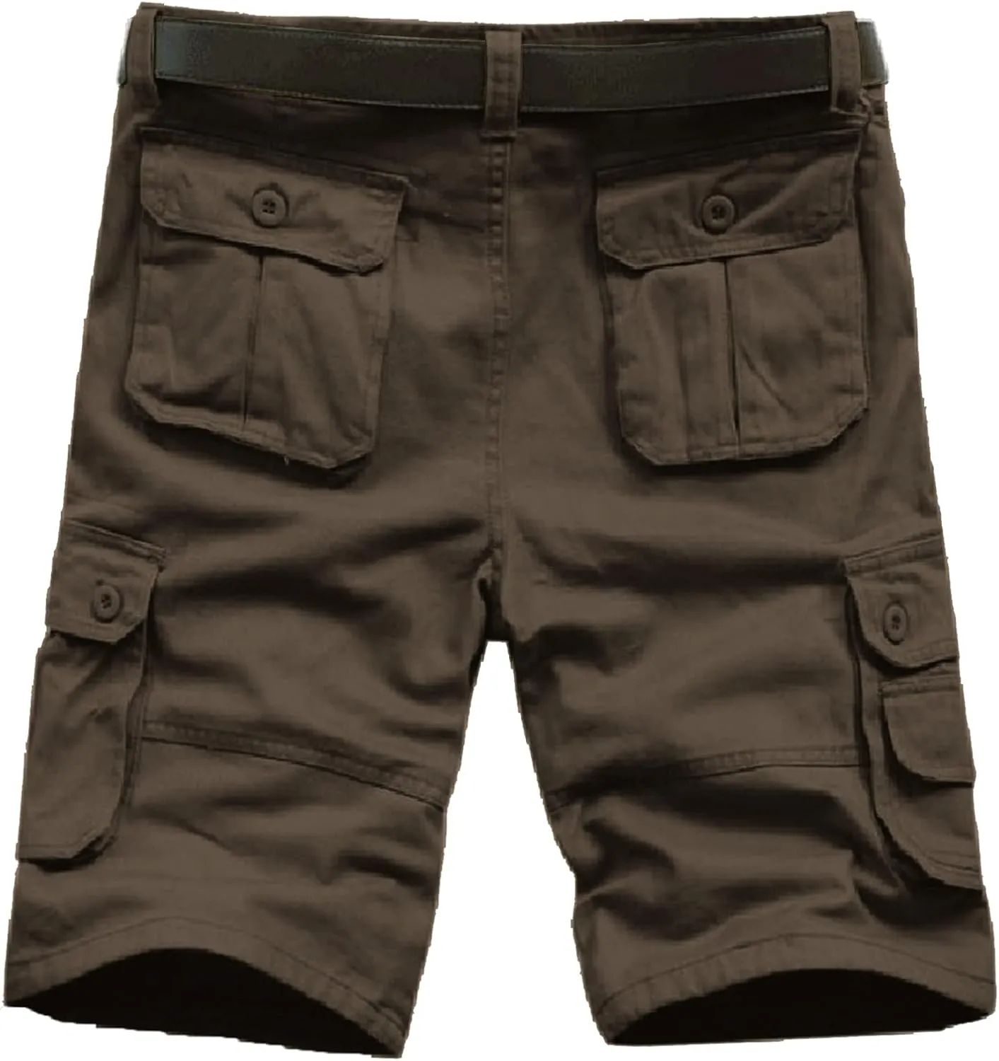 Mens Resort Wear 2025 Loose Fit Summer Cargo Shorts with Zipper Multi Pocket Outdoor Casual Lightweight Shorts