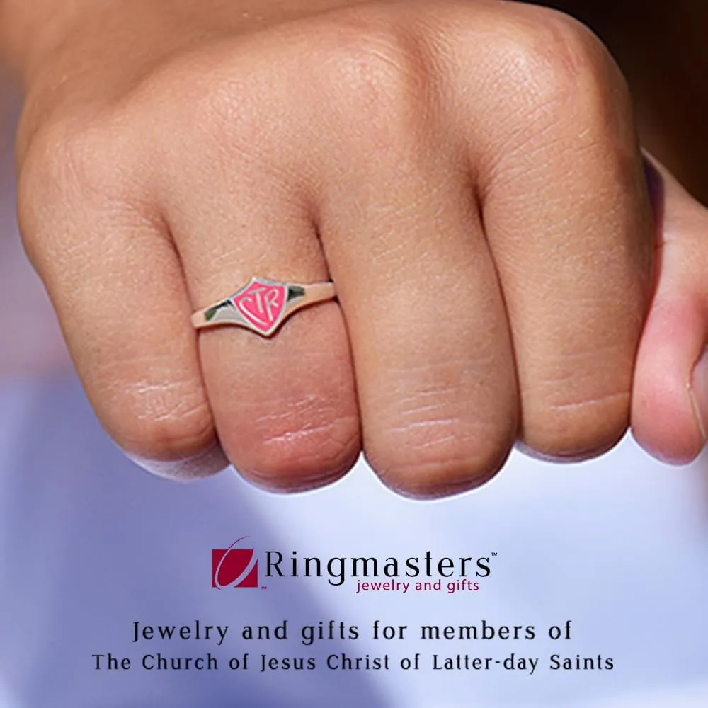 Mermaid LDS CTR Ring by Ringmasters | Choose the Right Faith Ring | Keepsake LDS Jewelry