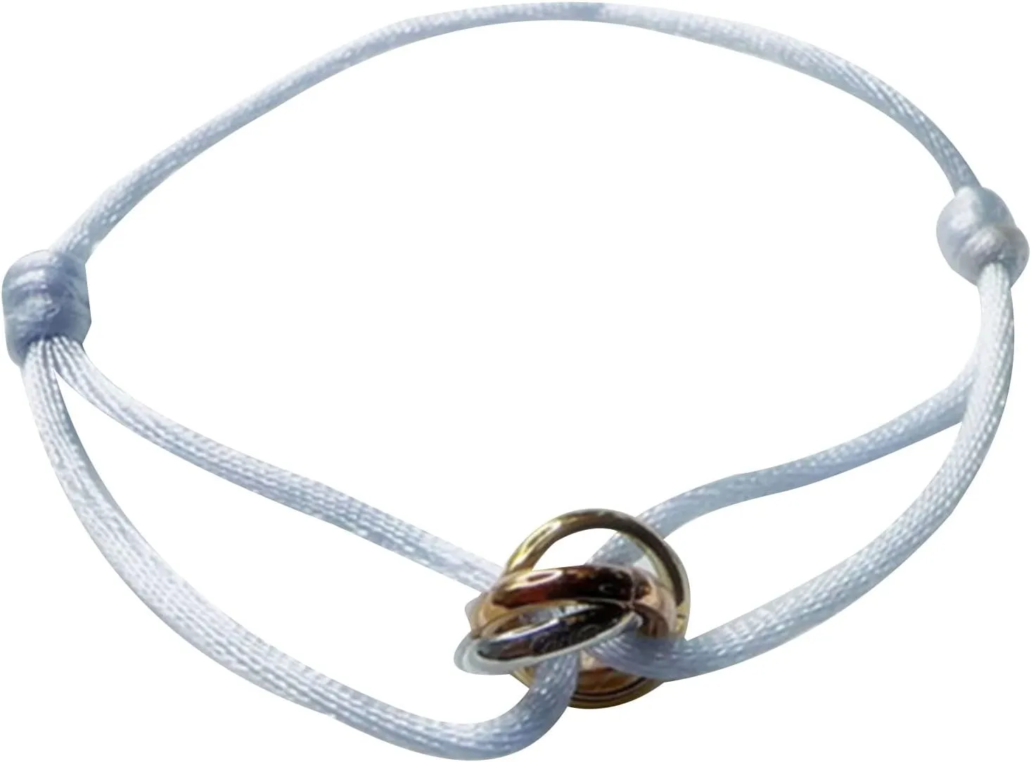 Metal Buckle Rings Braided Rope Bracelet Handmade String Bracelet Jewelry Gift Adjustable Friendship Couples Bracelets