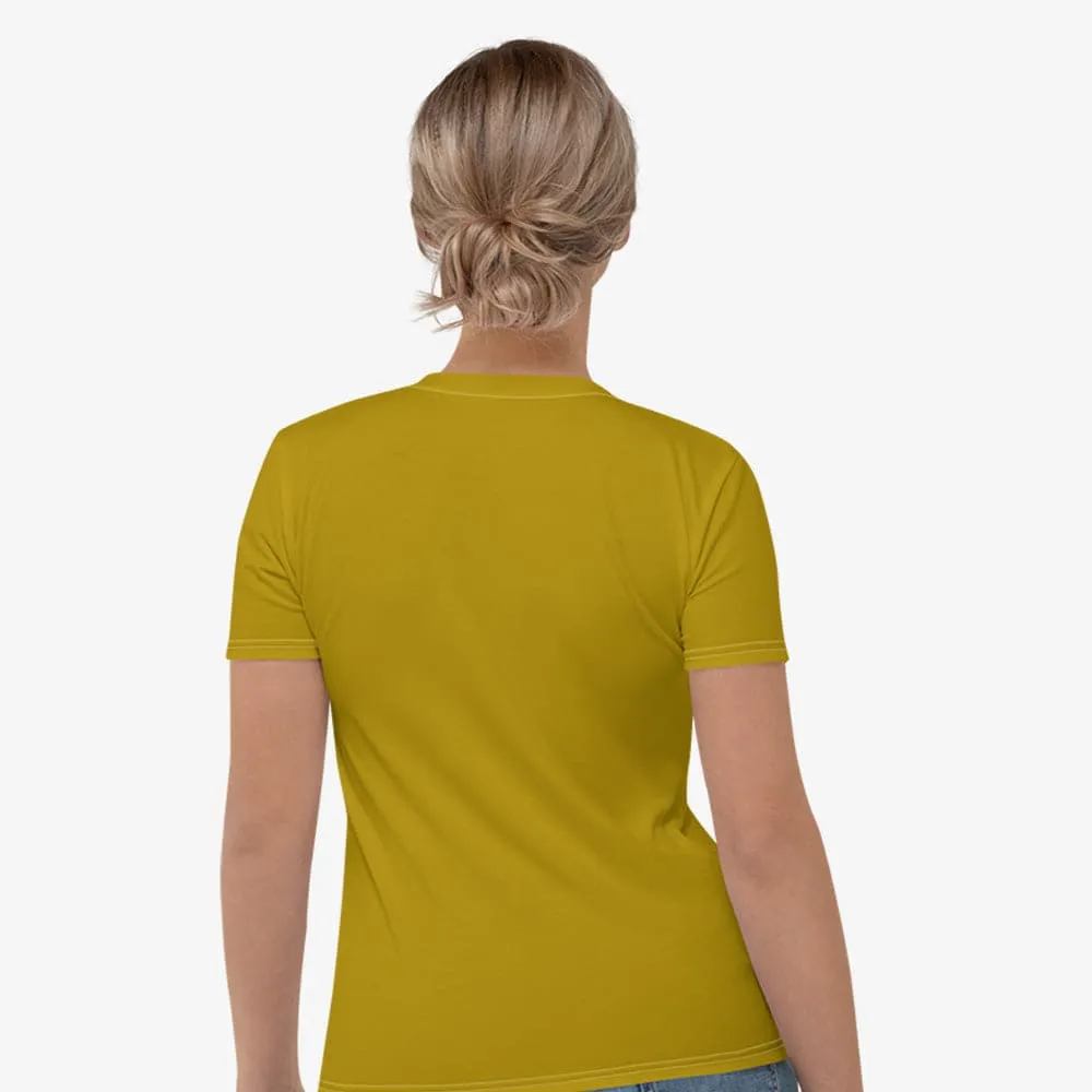 Monochrome Stretchy Tee Olive
