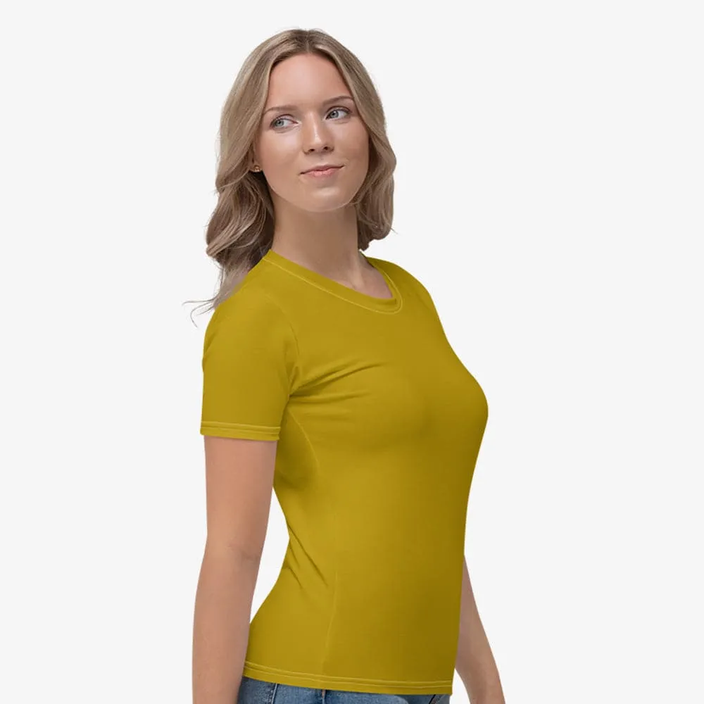 Monochrome Stretchy Tee Olive