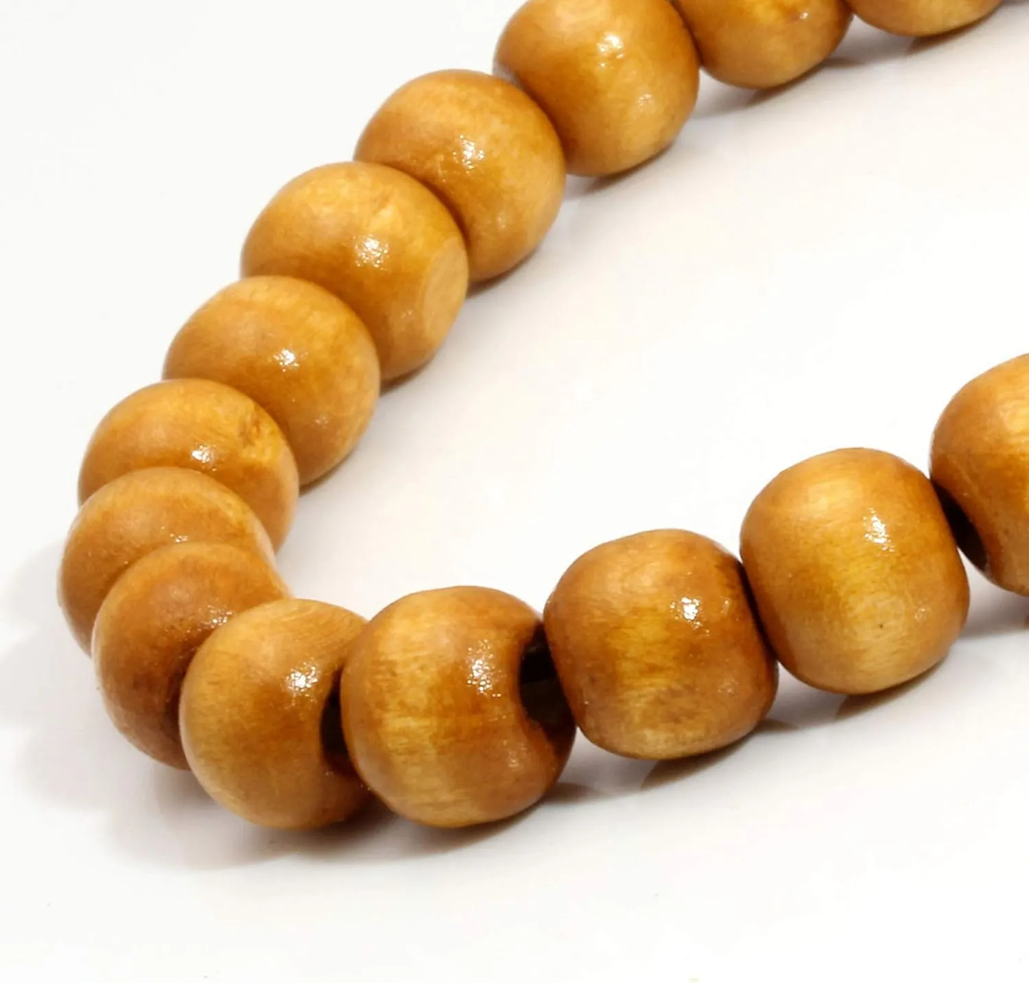 Natural Wooden Beads Bracelet for Men Women 8mm 10mm Prayer Bead Stretch Elastic Bracelets Set Essential Oil Diffuser Beaded Bangle