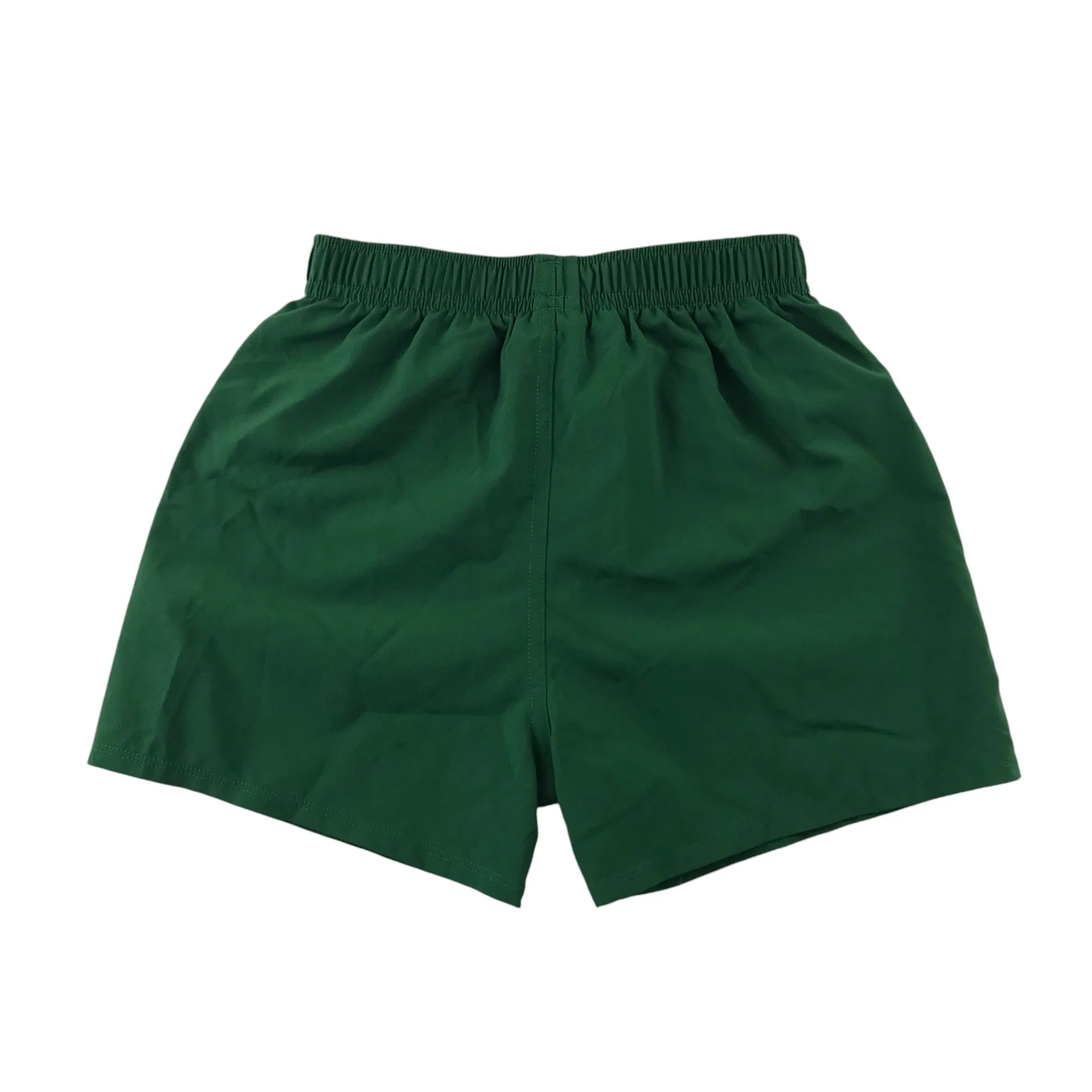 New Balance Celtic FC Football shorts 4-5 years green plain with logo