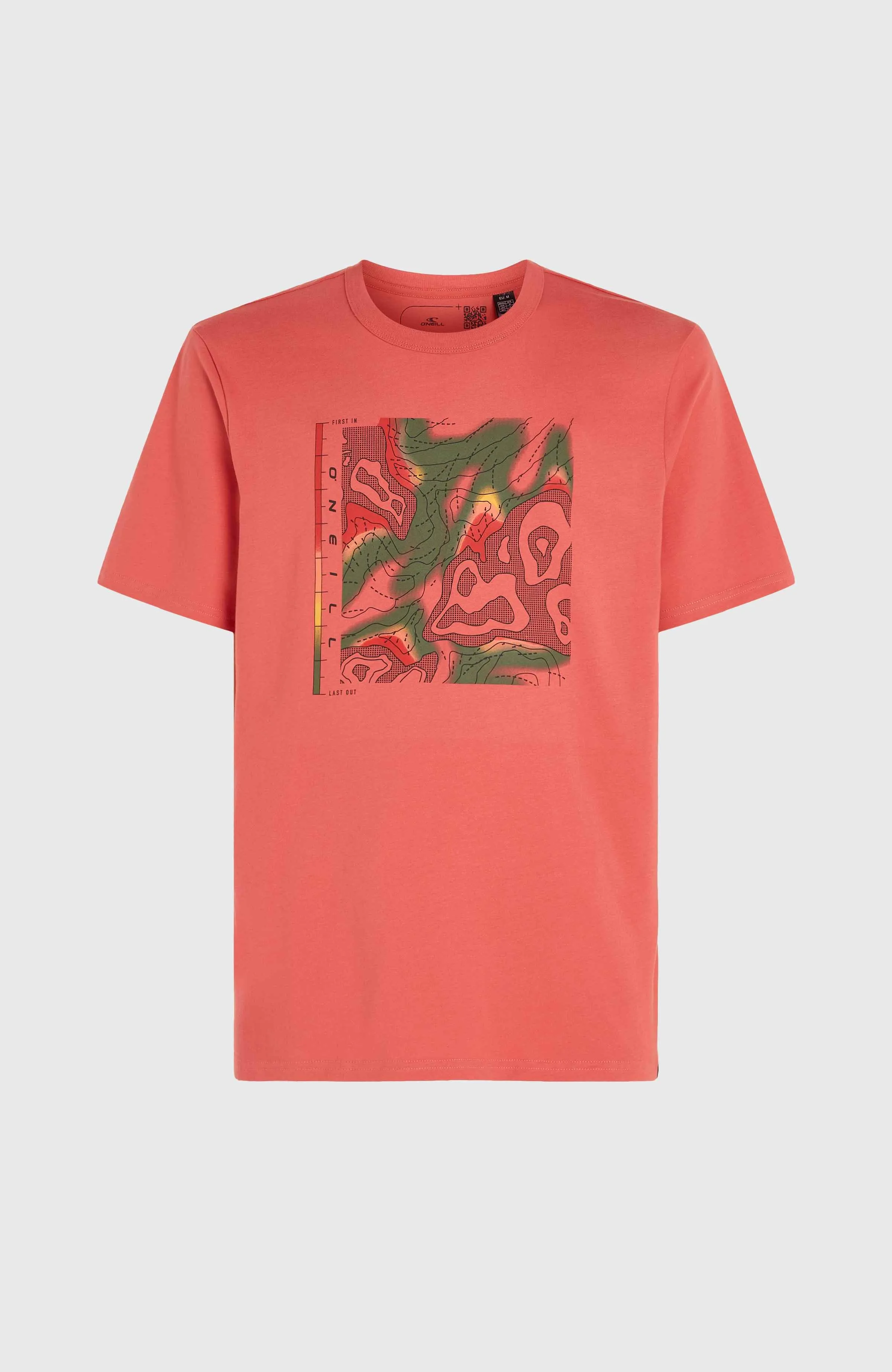 O'Neill TRVLR Series Pacific Polygiene T-Shirt | Red Orcher