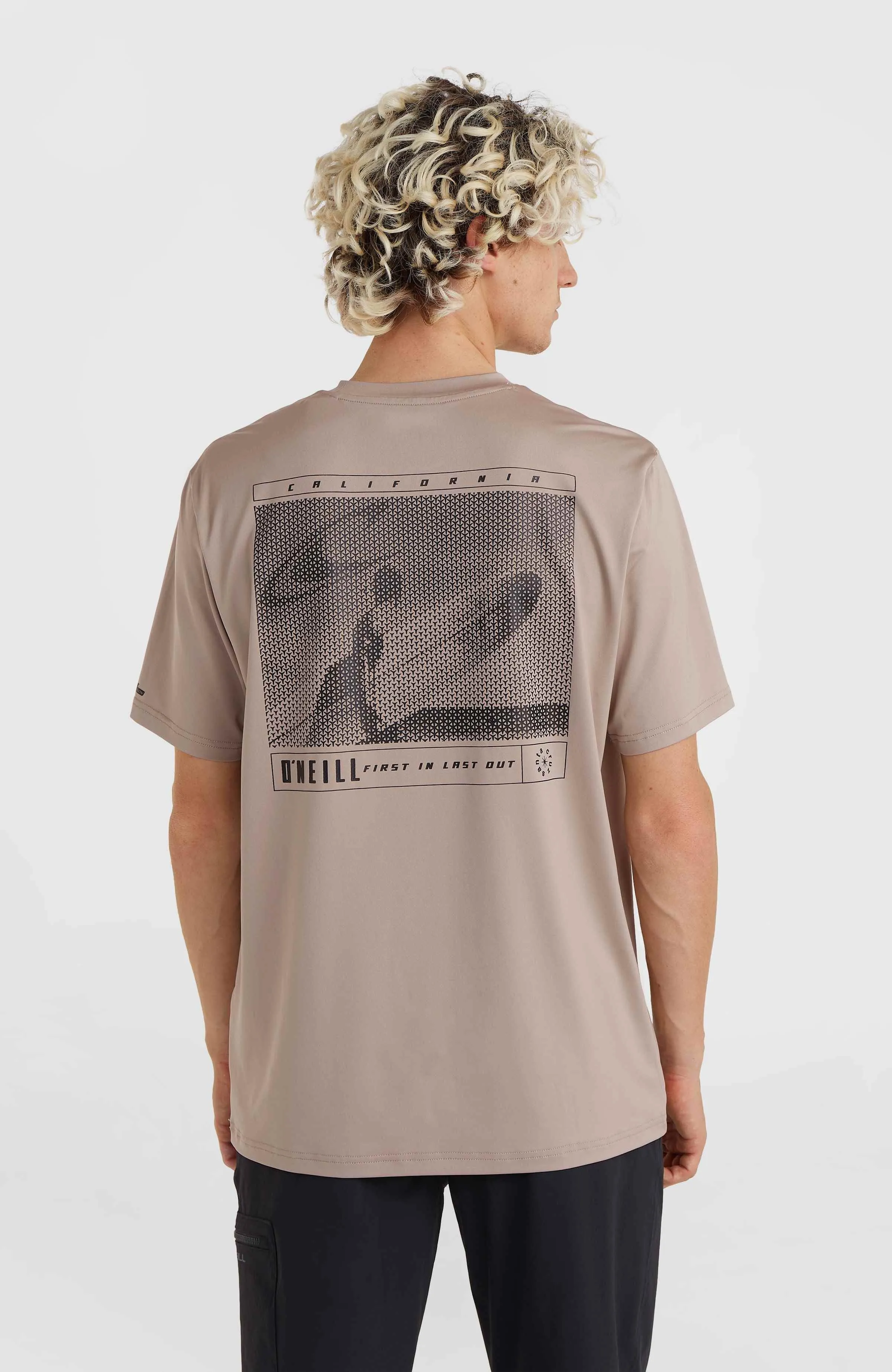 O'Neill TRVLR Series Photoprint Polygiene T-Shirt | Pumpkin Smoke