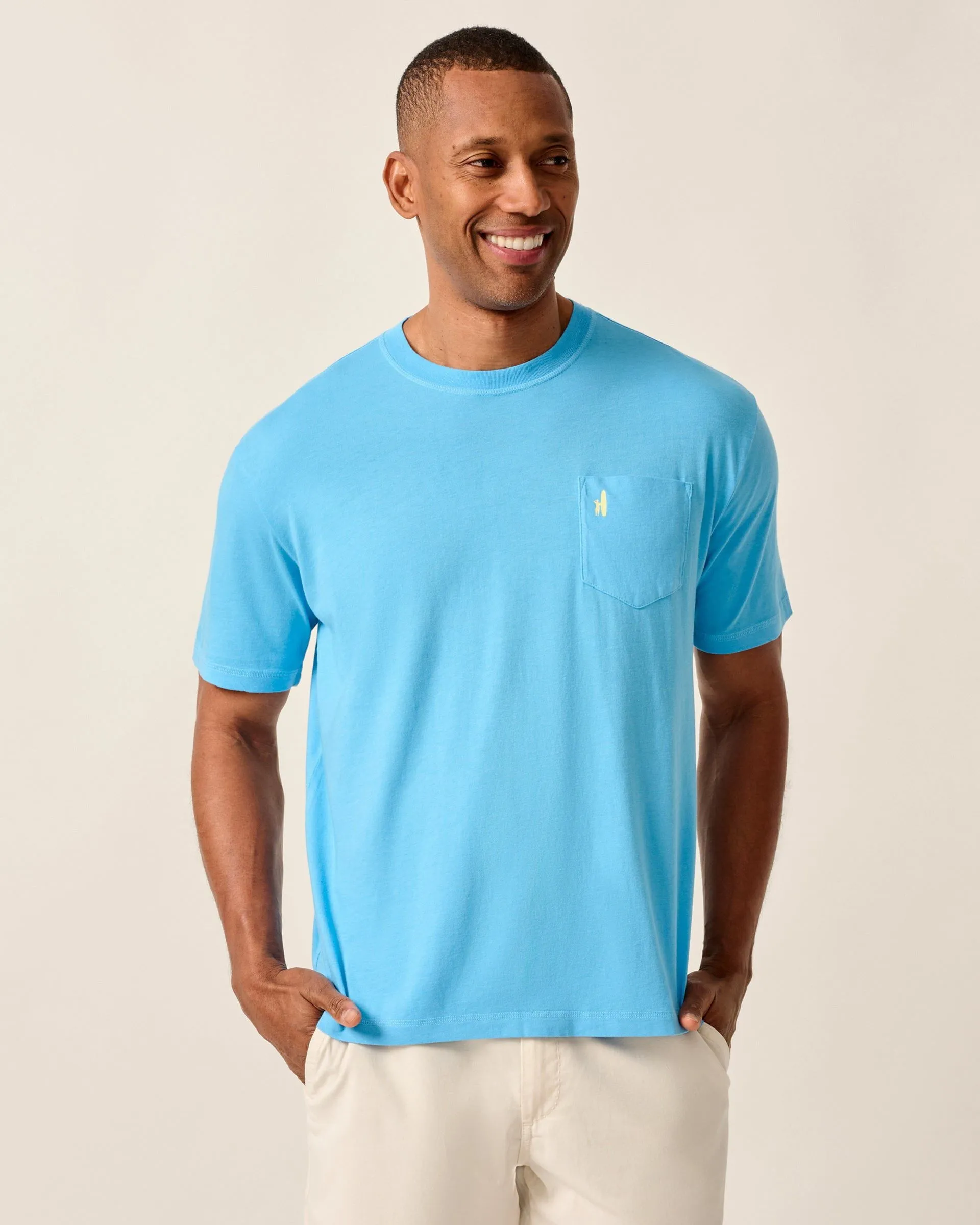 Palm Paradise Pocket T-Shirt