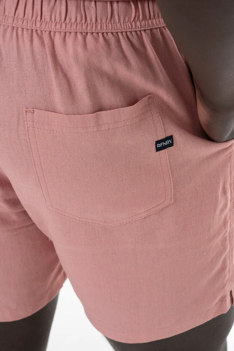 Pull On Shorts _ 151871 _ Blush