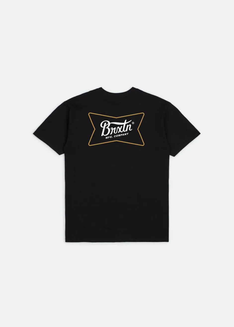 Quarter S/S Standard Tee - Black