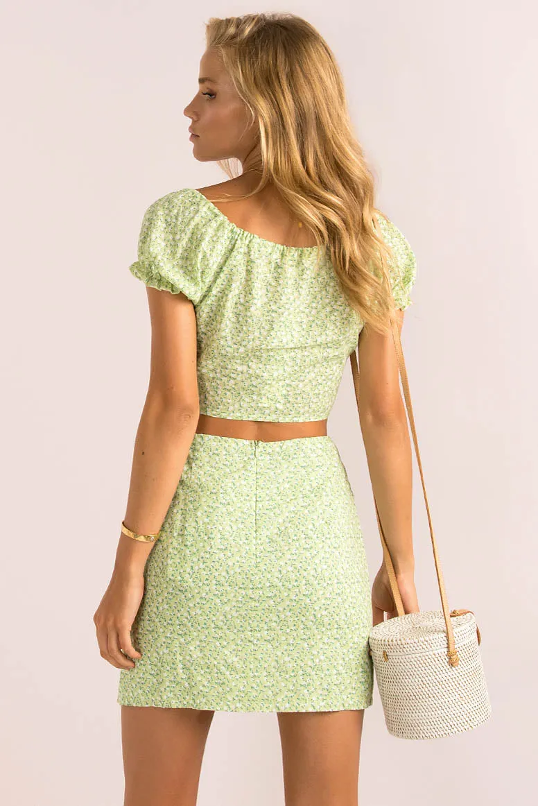 Renee Top / Lime