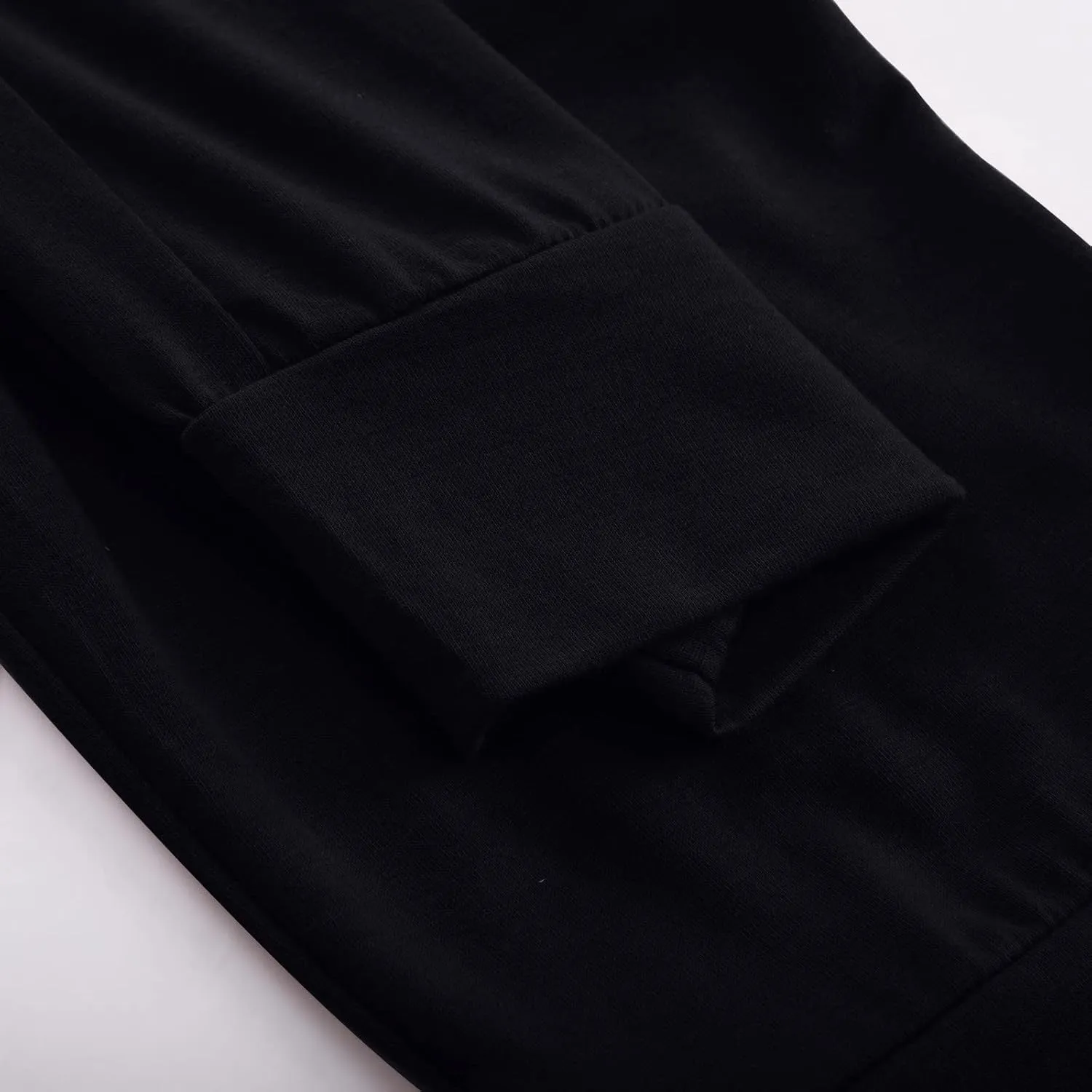 Ruziyoog High Waisted Yoga Pants with Pockets Casual Wide Leg Lounge Pants Drawstring Elastic Waist Trousers for Women
