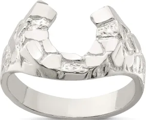 Sterling Silver Horseshoe Ring - Jewelry By Sweet Pea