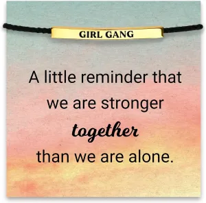 STORYJEWELLERY Inspirational Bracelets, Happy Birthday Gifts for Women, Friendship Gifts for Women