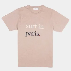 Surf in Paris Tee (Beige)